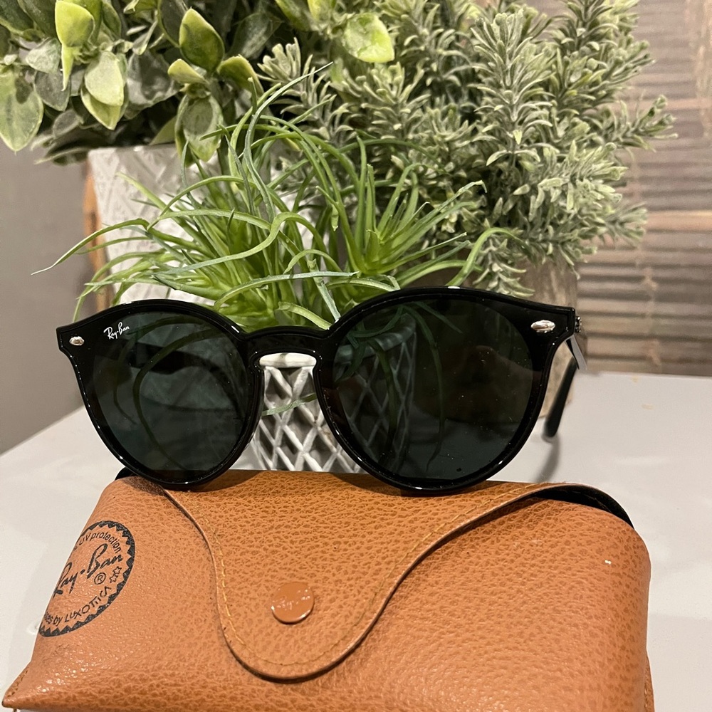 Black Ray-Ban Blaze Sunglasses RB4380 Rayban